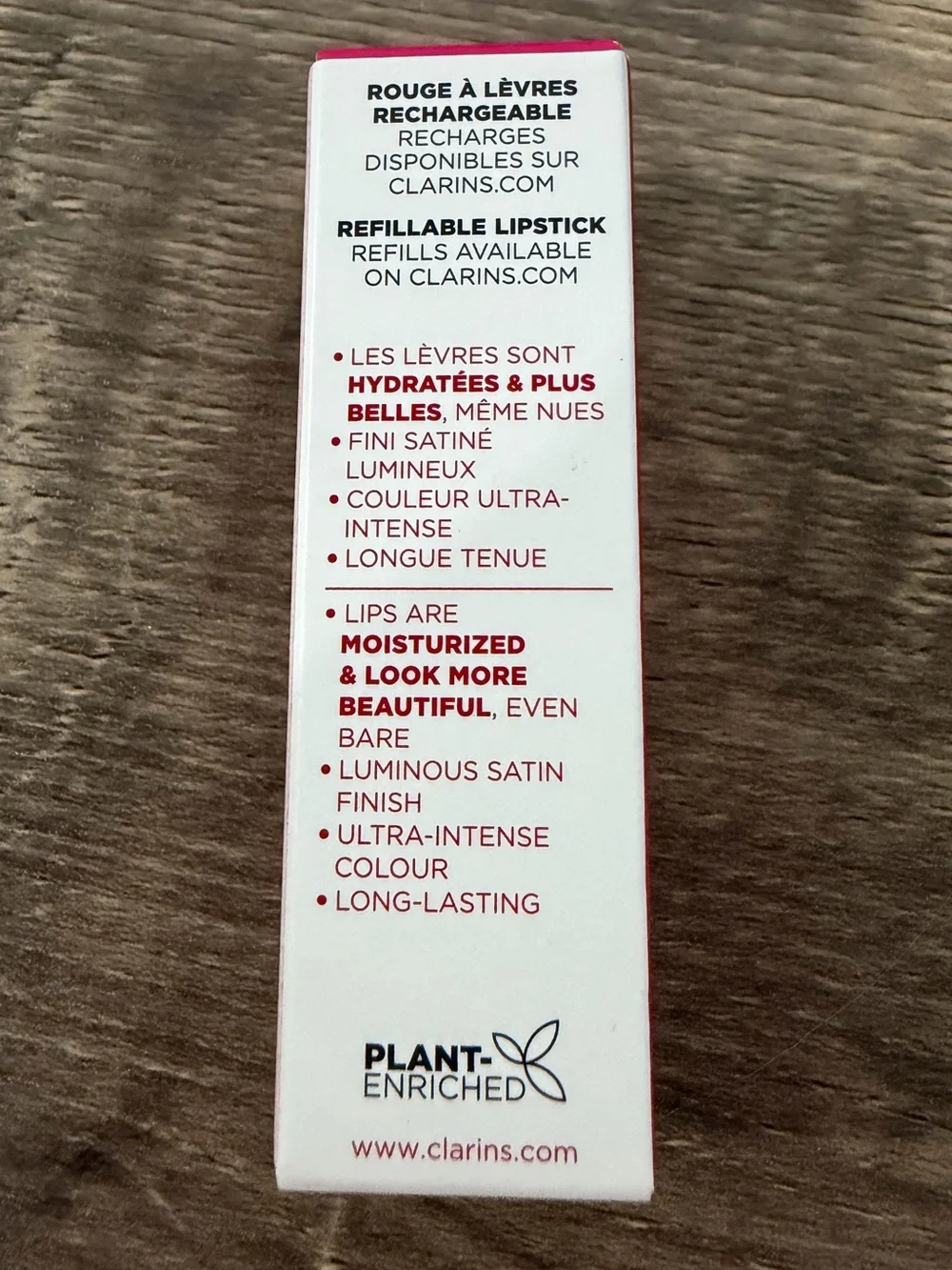 Clarins Joli Rouge Satin Lipstick in 737 Spicy Cinnamon New